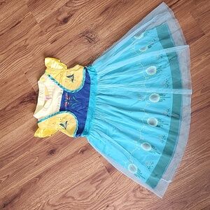 2T Girl Princess Anna Inspired Dress